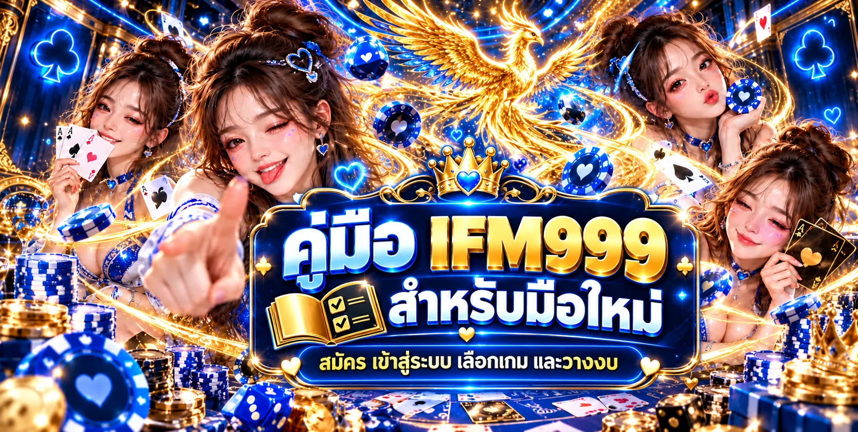 IFM999 คู่มือมือใหม่ | สมัคร เข้าสู่ระบบ เลือกเกม